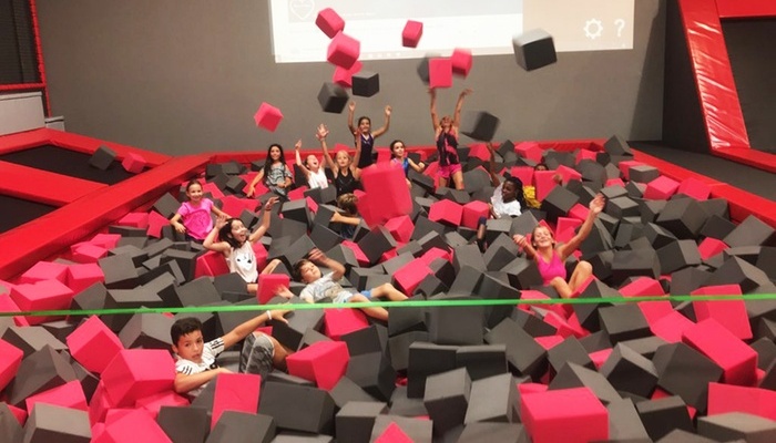 Trampoline Park Toulouse Ultra Jump bac à mousse